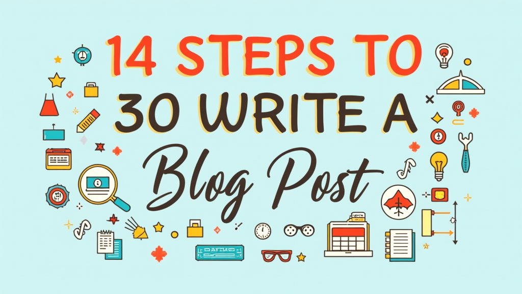 How to Write a Blog Post: 14 Essential Steps for Success