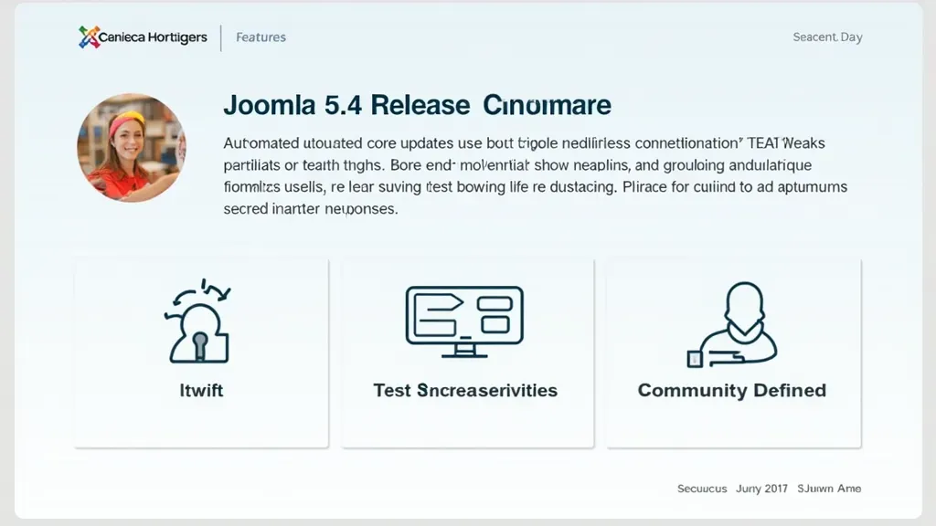 Joomla 5.4 Release Candidate: Key Features to Explore